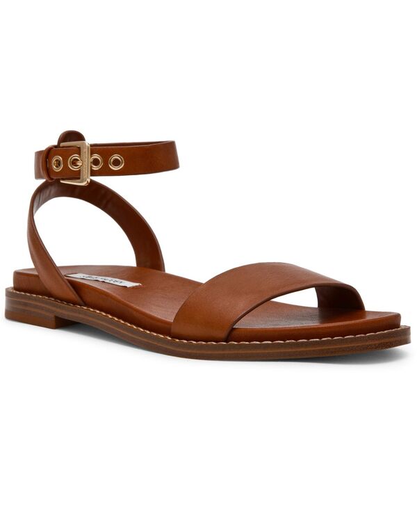 スティーブ マデン レディース シューズ サンダル Steve Madden Women\u0027s Dandi Two-Piece Flat Sandals Tan タン