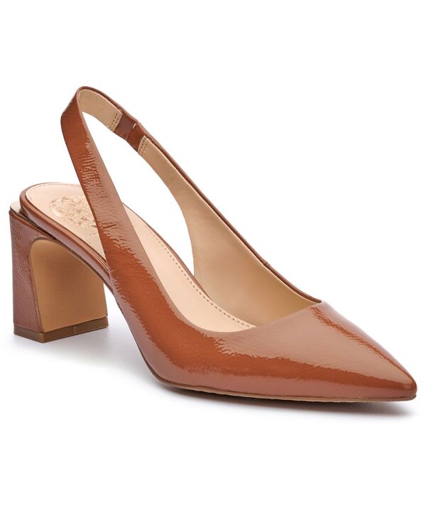 ヴィンスカムート レディース シューズ パンプス Vince Camuto Women\u0027s Hamden Slingback Pumps Tawny Birch Patent