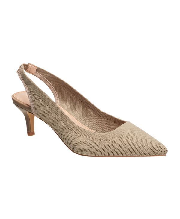フレンチコネクション レディース シューズ サンダル 踵 French Connection True Religion Ladies Viva Slingbackitten Heel Taupe- Faux Leather トープ