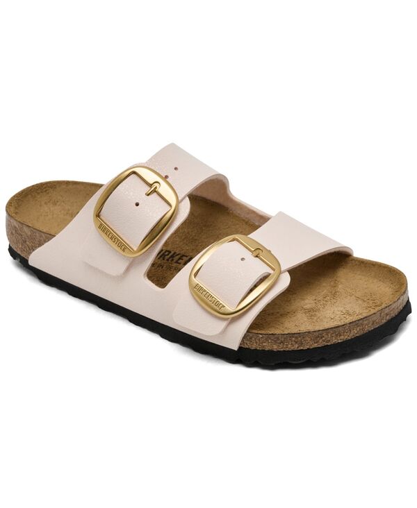 ビルケンシュトック レディース シューズ スニーカー サンダル Birkenstock Women\u0027s Arizona Big Buckle Birkibuc Sandals from Finish Line Light Rose
