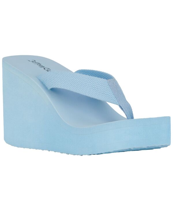 ジェフリー キャンベル レディース シューズ サンダル プラットホーム Jeffrey Campbell Women\u0027s Astria Platform Wedge Sandals Light Blue 青色