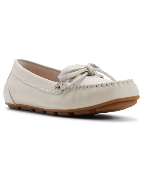 スペリー レディース シューズ パンプス Sperry Women\u0027s Bow Driveround Toe Boat Shoes Tumbled Cream 皮膚軟化剤