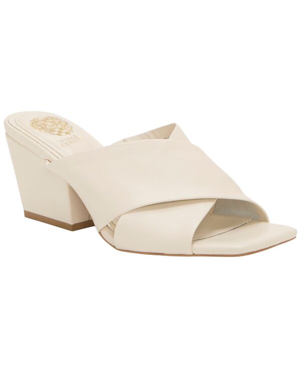 ヴィンスカムート レディース シューズ サンダル Vince Camuto Women\u0027s Kespa Crossbandressandals Creamy White Leather 白いこと