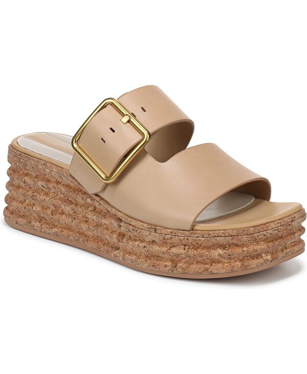 フランコサルト レディース シューズ サンダル Franco Sarto Women\u0027s Taziana 3 Open Toespadrille Sandalstraw Beige Leather ベージュ