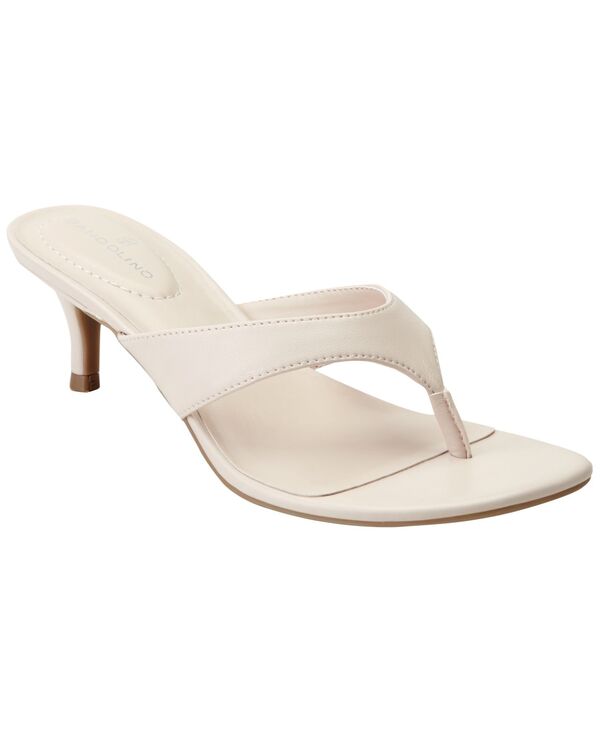 バンドリーノ レディース シューズ サンダル 踵 Bandolino Women\u0027s Ammer Thong Kitten Heel Dressandals Light Natural