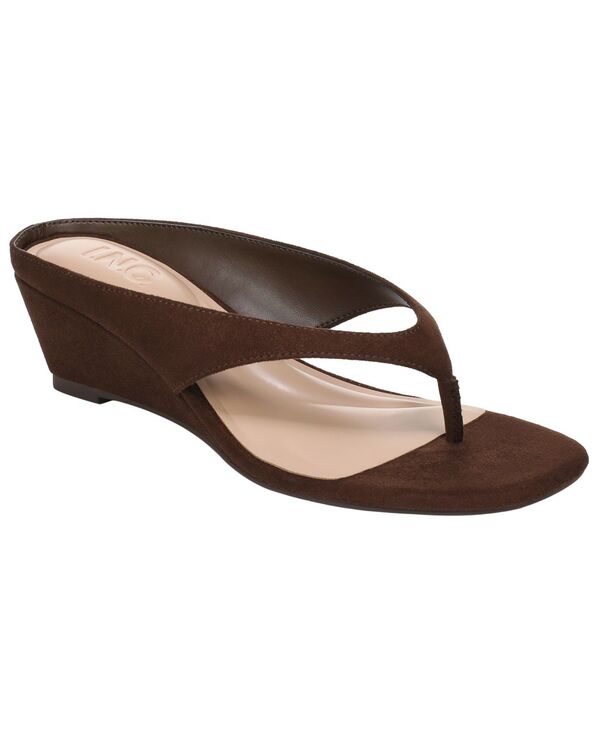 目玉.エヌ.シー 国際的 概念作用 レディース シューズ サンダル I.N.C. International Concepts Women\u0027s Carliee Thong Wedge Sandals Rich Truffle