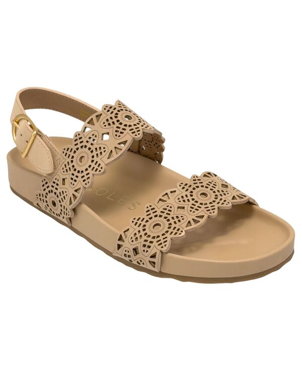 エアロソールズ レディース シューズ サンダル Aerosoles Women\u0027s Lily Open Toe Footbed Sandals Beige ベージュ