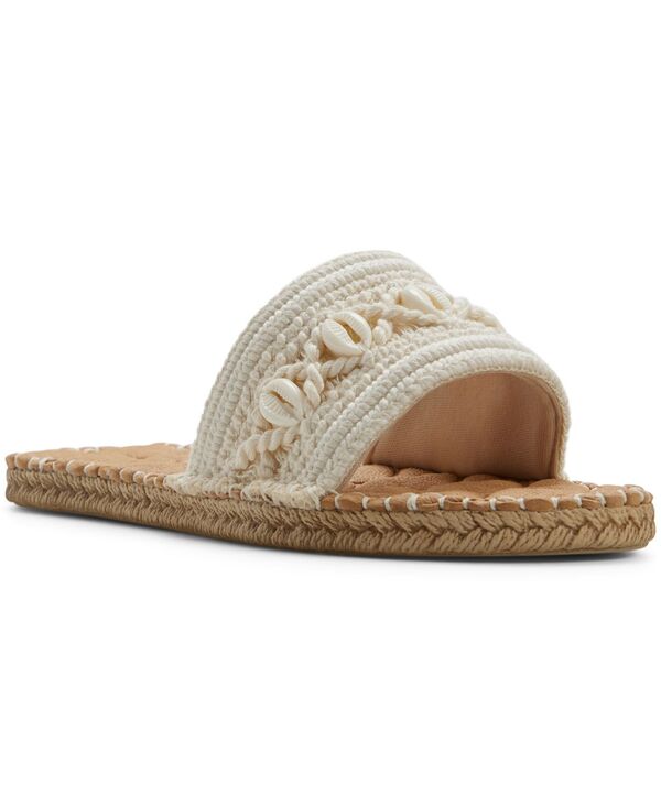 ロキシー レディース シューズ サンダル Roxy Women\u0027shoresoft Lx Flat Sandals Off White 象牙色