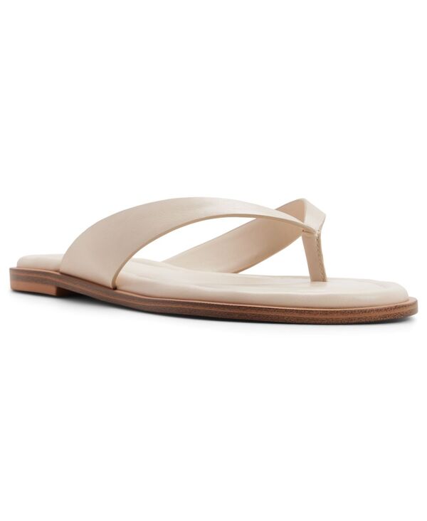 アルド レディース シューズ サンダル ALDO Women\u0027s Autumnlee Thong Flat Sandals Ivory Smooth 象牙色