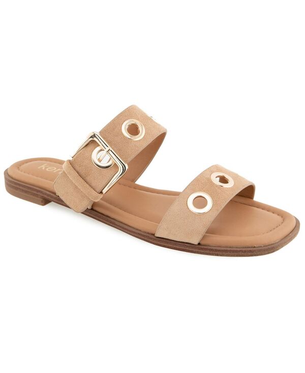 ケンジー レディース シューズ サンダル Kensie Women\u0027s Reine Flat Sandal Sand 砂子