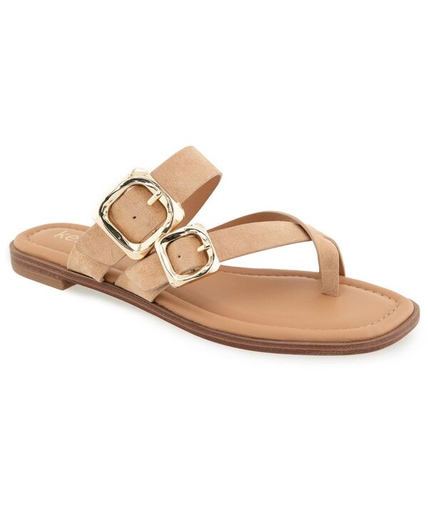 ケンジー レディース シューズ サンダル Kensie Women\u0027s Riri Flat Sandal Sand 砂子