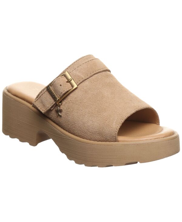 ベアパウ レディース シューズ サンダル プラットホーム BEARPAWomen\u0027s Frances Platform Wedge Sandals Toffee