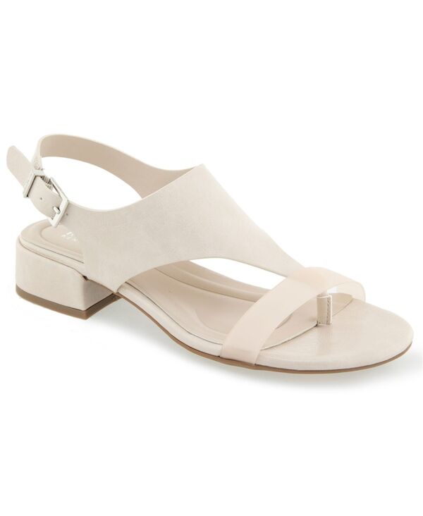 ケネスコール レディース シューズ サンダル 踵 Kenneth Cole Reaction Women\u0027s Kure Block Heel Dressandals Cream 皮膚軟化剤