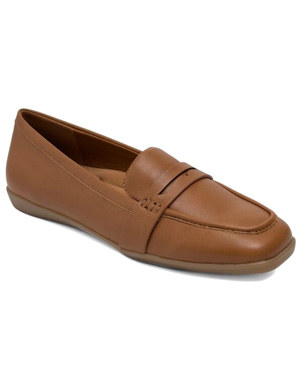エアロソールズ レディース シューズ スリッポン・ローファー Aerosoles Women\u0027s Kody Slip-On Loafers Chestnut Faux Leather