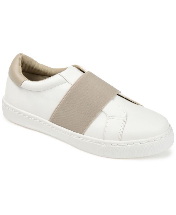 ジュルネ 寄せあわせ レディース シューズ スニーカー Journee Collection Women\u0027s Billie Slip On Sneakers Gray 薄墨色