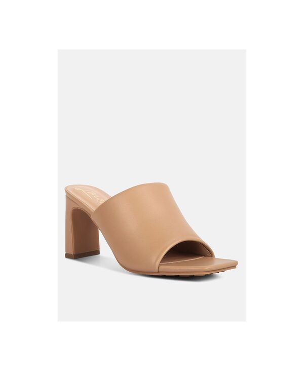 ロンドンラグ レディース シューズ サンダル 踵 London Rag Women\u0027s Canneslim Block Heel Sandals Camel 駱駝