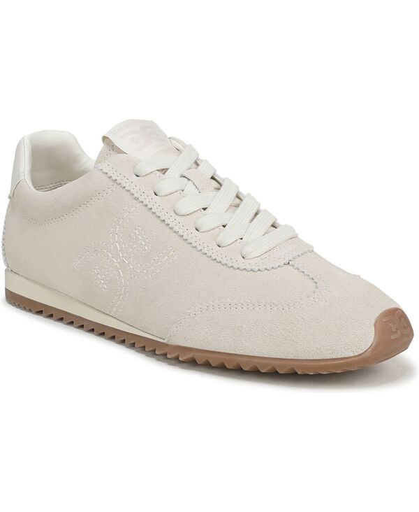 サムエデルマン レディース シューズ スニーカー スピード競技 Sam Edelman Women\u0027s Isellace-Up Sneakers Opal Ivory Suede 象牙色
