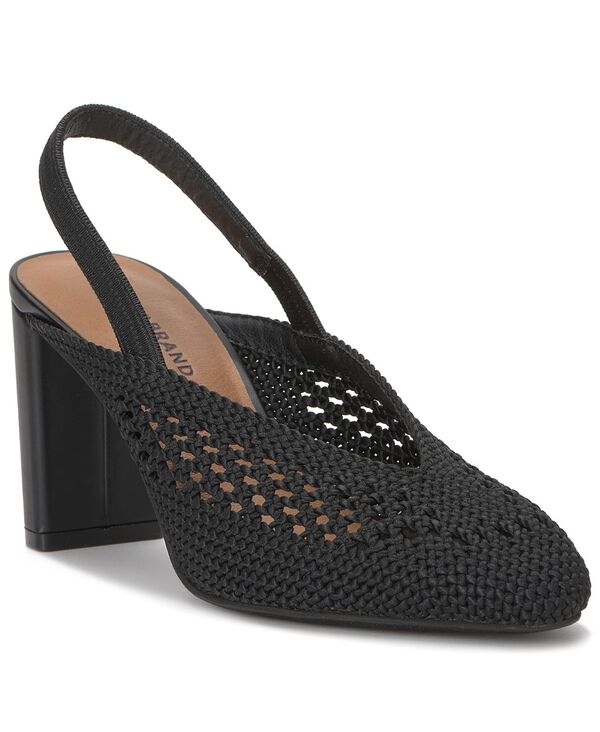 ラッキーブランド レディース シューズ パンプス Lucky Brand Women\u0027s Melony Woven Slingback Pumps Black Woven Knit 黒いこと