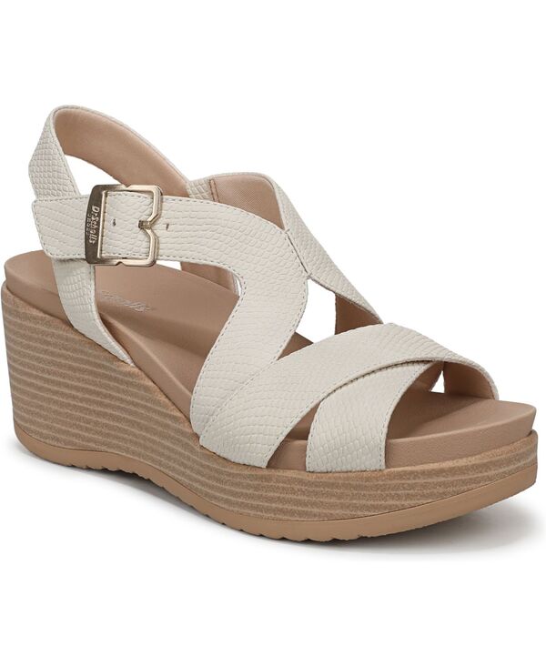 御医者さん・肩かけ レディース シューズ サンダル Dr. Scholl\u0027s Women\u0027s Cali Beach Strappy Sandals Beige Faux Leather ベージュ
