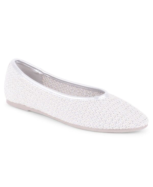 タハリ レディース シューズ スリッポン・ローファー Tahari Women\u0027sapporo Slip-On Ballet Flats Gray/Silver 薄墨色