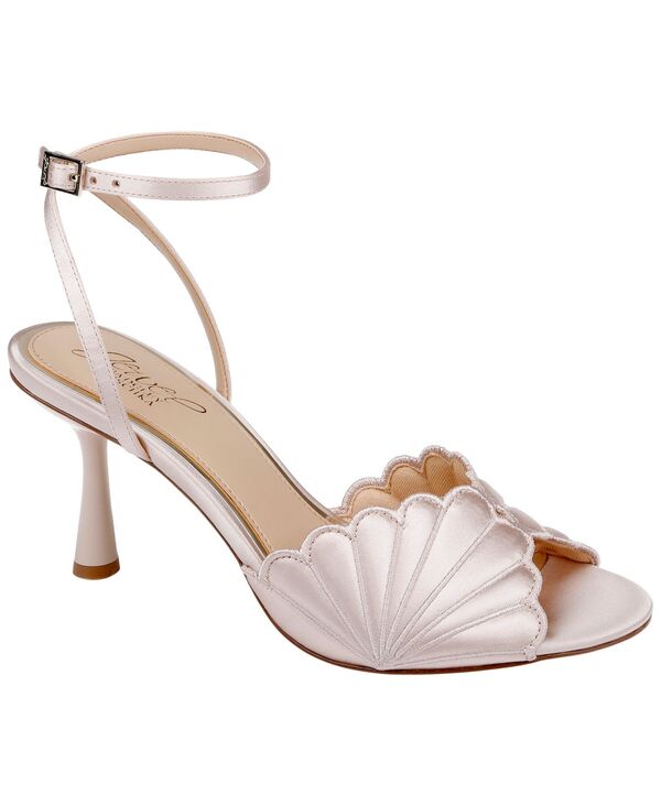 ジュウェルダグレイミシュカ レディース シューズ サンダル Jewel Badgley Mischka Women\u0027s Paradise Almond Toe Dressandals Champagne Satin 三鞭酒