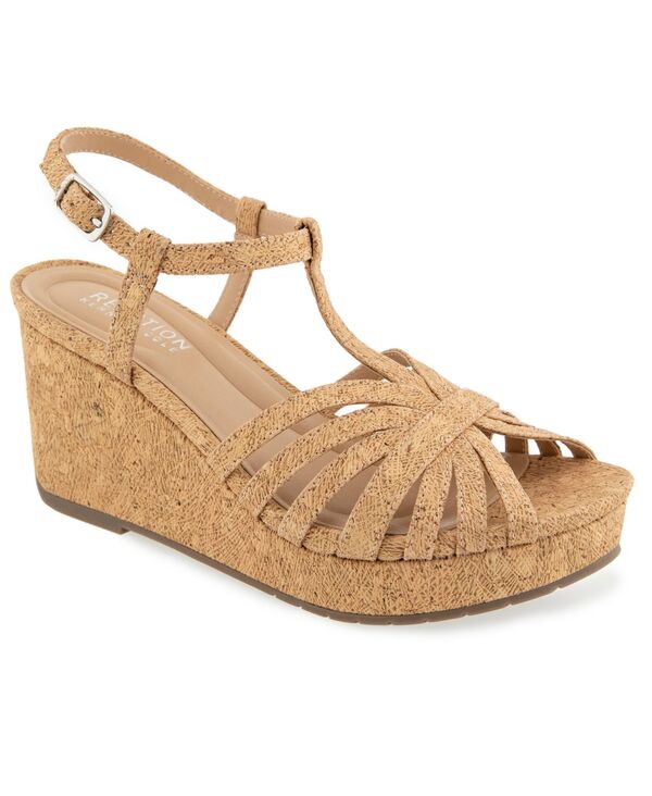 ケネスコール レディース シューズ サンダル 旗がしら Kenneth Cole Reaction Women\u0027s Capi Wedge Sandalsunlight Cork