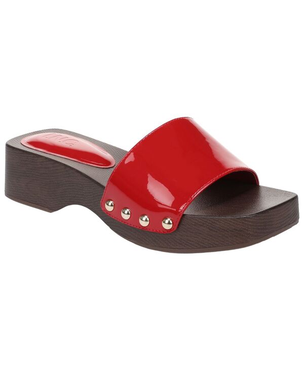 目玉.エヌ.シー 国際的 概念構成 レディース シューズ サンダル I.N.C. International Concepts Women\u0027s Ullaa Wood Slide Sandals Red 赤いこと
