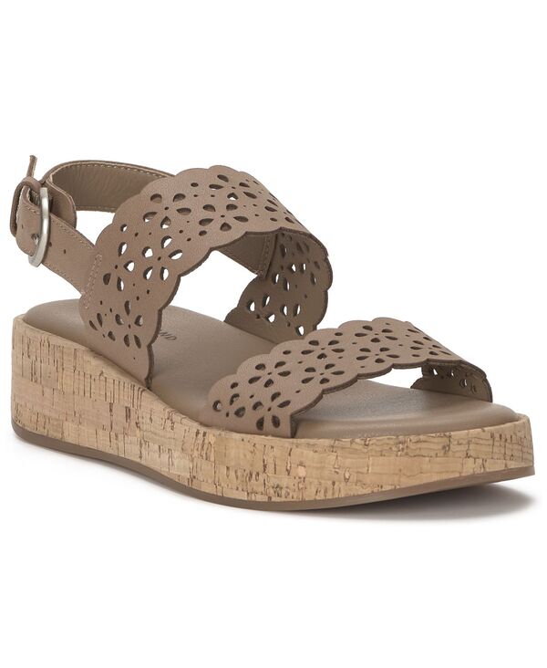 ラッキーブランド レディース シューズ サンダル Lucky Brand Women\u0027s Elsie Double Band Wedge Sandals Porcini Summer Haze