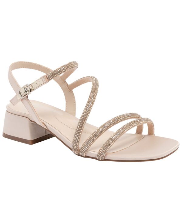 ジョーンズニューヨーク州 レディース シューズ サンダル 踵 Jones New York Women\u0027s Unasyn Strappy Block Heel Dressandals Champagne 三鞭酒