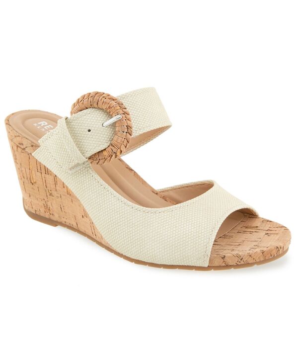 ケネスコール レディース シューズ サンダル Kenneth Cole Reaction Women\u0027s Gibbs Wedge Sandals Oatmeal オートミール
