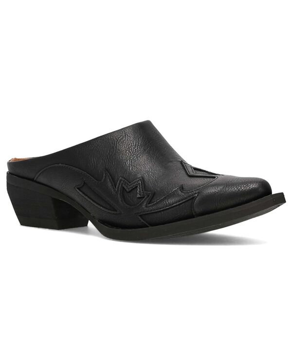 飛球 レディース シューズ パンプス Frye and Co. Women\u0027s Irlene Western Slip On Mules Black 黒いこと