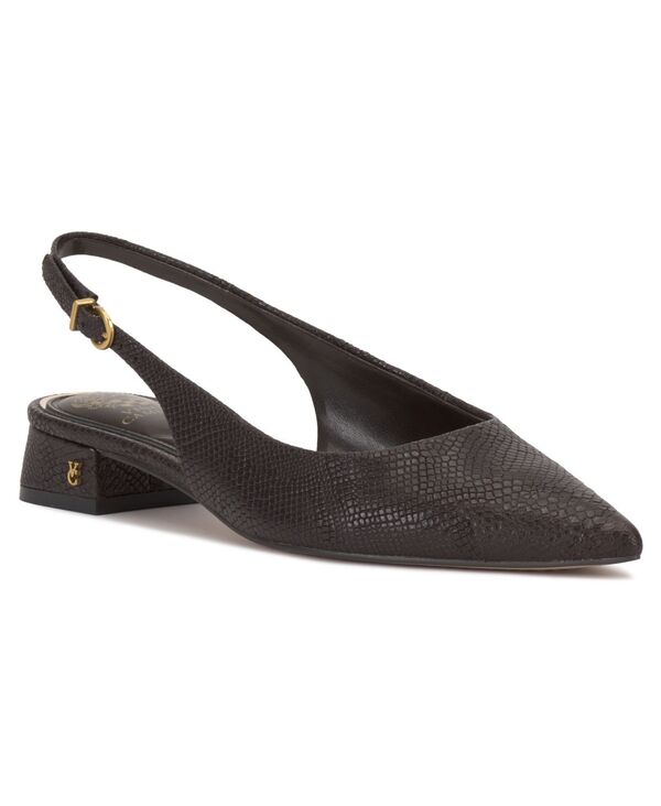ヴィンスカムート レディース シューズ パンプス Vince Camuto Women\u0027s Valiey Pointed Toe Slingback Pumps Brown Multi Leather 赤銅色