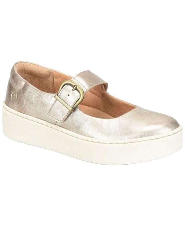 ボーン レディース シューズ スニーカー Born Women\u0027s Mira MJ Round Toe Flats Gold (panna cotta) ゴールド