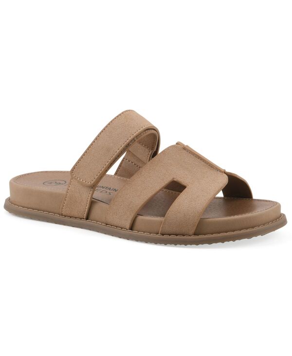 白いこと御山 レディース シューズ サンダル White Mountain Women\u0027s Mazi Footbed Sandal Beachwood
