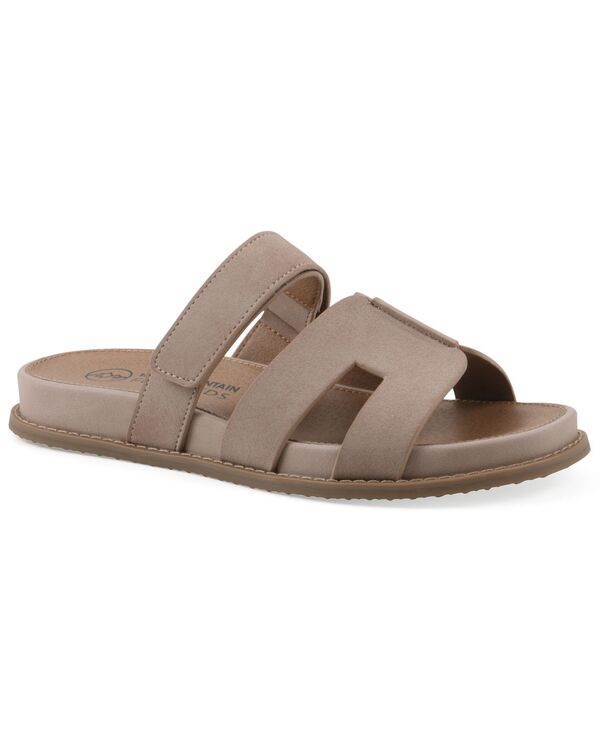 白いこと御山 レディース シューズ サンダル White Mountain Women\u0027s Mazi Footbed Sandal Blush 毛はらい