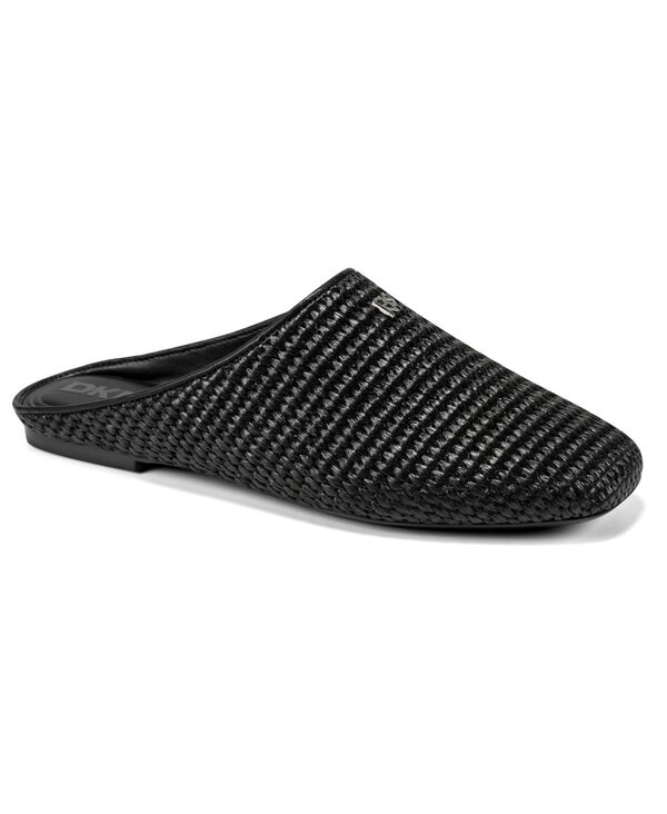 ダナ キャラン ニューヨーク州 レディース シューズ パンプス DKNY Women\u0027s Delmar Flat Mules Black 黒いこと