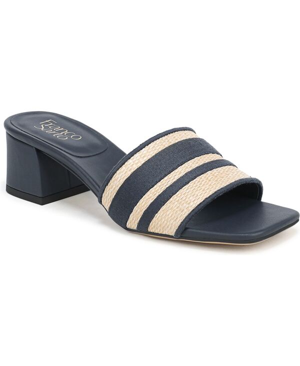 フランコサルト レディース シューズ サンダル Franco Sarto Women\u0027s Kaori 2 Slide Dressandals Beige Multi Faux Raffia ベージュ