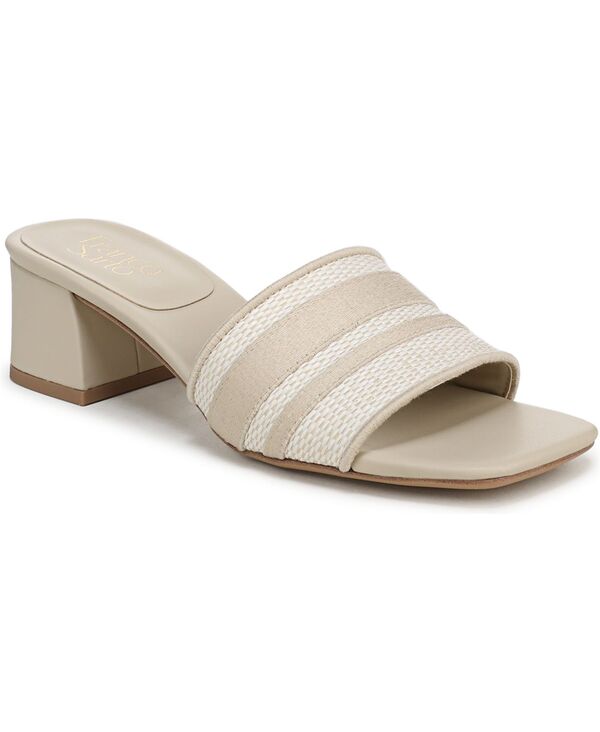 フランコサルト レディース シューズ サンダル Franco Sarto Women\u0027s Kaori 2 Slide Dressandals White Multi Faux Raffia 白いこと