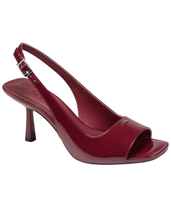 ダナ キャラン ニューヨーク州 レディース シューズ サンダル DKNY Women\u0027s Niarsa Slingback Sandals Ruby Red 赤いこと
