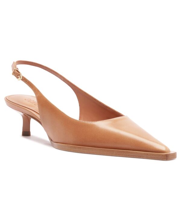 シュッツ レディース シューズ パンプス Schutz Women\u0027s Daria Pointed Toe Slingback Pumps Earth Clay
