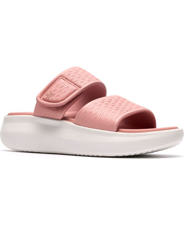 クラークス レディース シューズ サンダル Clarks Women\u0027solevana Staround Toe Sandals Dusty Pink サクラ色