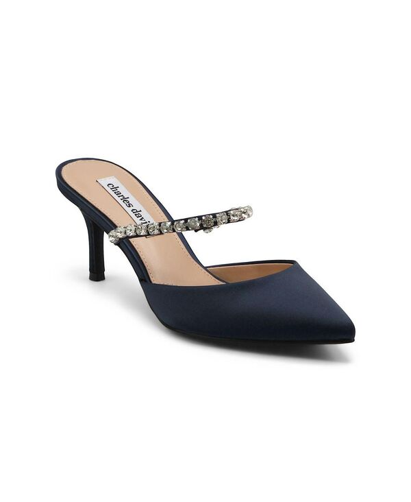 プリンスチャールズ島・デイビッド レディース シューズ パンプス Charles David Womens Adelynn Mule Navy 米国海軍