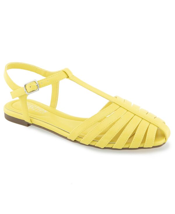 ケネスコール レディース シューズ サンダル Kenneth Cole Reaction Women\u0027s Moreno Fisherman Flat Sandals Pear