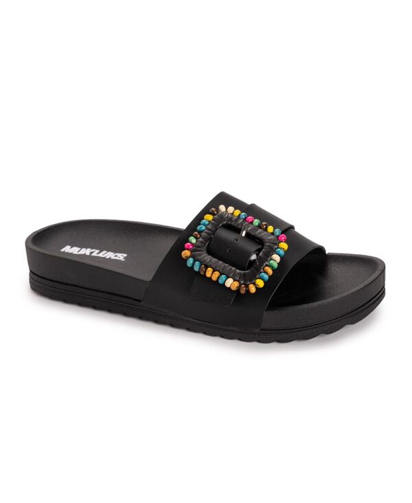 ムクルクス レディース シューズ サンダル MUK LUKS Women\u0027s Grand Colette Sandal Black 黒いこと