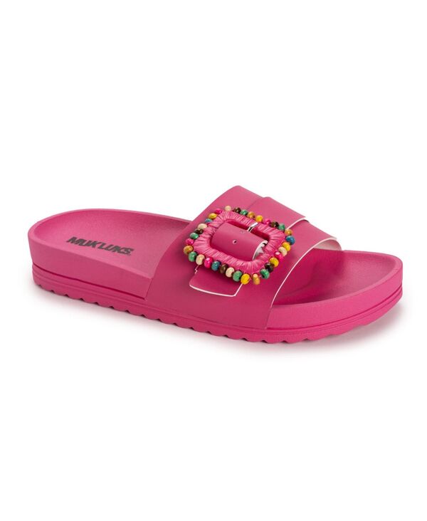ムクルクス レディース シューズ サンダル MUK LUKS Women\u0027s Grand Colette Sandal Magenta マゼンタ