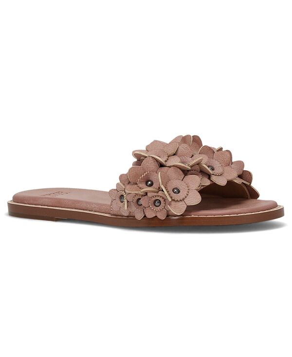 飛球 レディース シューズ サンダル Frye and Co. Women\u0027s Bucky Flower Slide Flat Sandals Dusty Rose