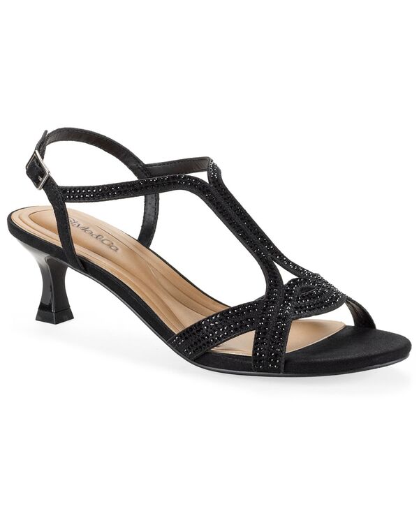 スタイルアンドコー レディース シューズ サンダル 踵 Style \u0026 Co Women\u0027s Ginnyy Evening Kitten Heel Sandals Black Beauty 黒いこと