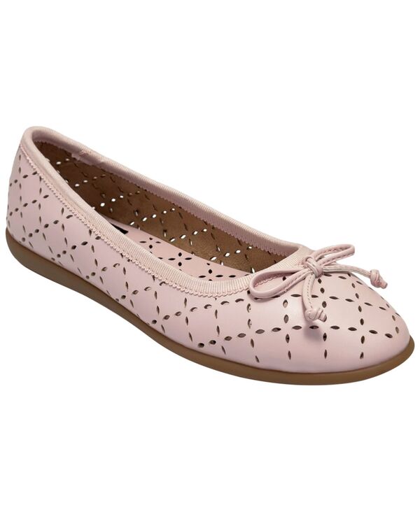 エアロソールズ レディース シューズ スリッポン・ローファー Aerosoles Women\u0027s Beyla Slip-On Ballet Flats Rose Faux Leather