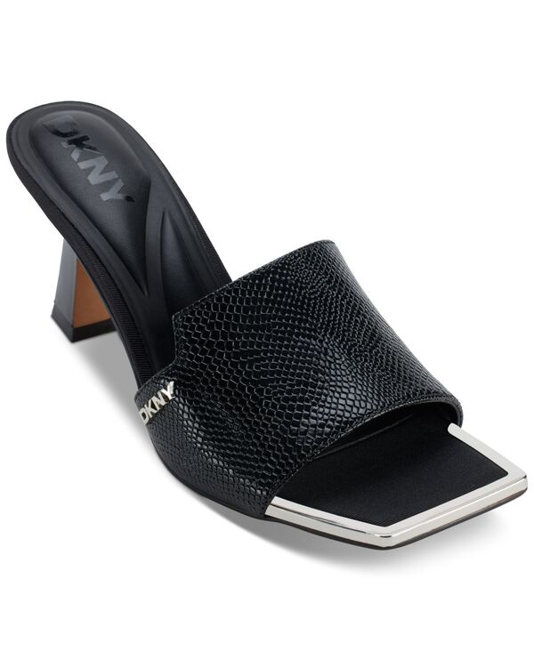 ダナ キャラン ニューヨーク州 レディース シューズ サンダル DKNY Women\u0027s Kailyn Sandals Black Snake 黒いこと