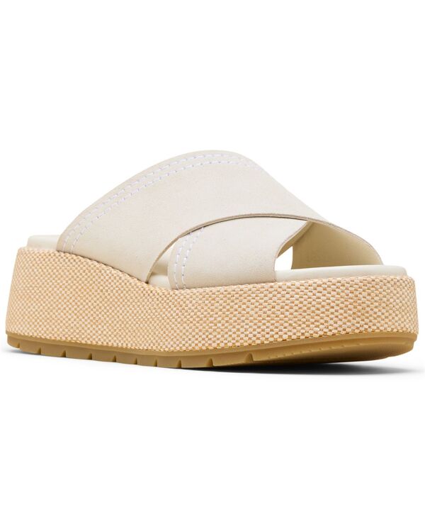 ソレル レディース シューズ サンダル プラットホーム Sorel Women\u0027sunpeak Platform Sandals Chalk/Gum 車輪止め